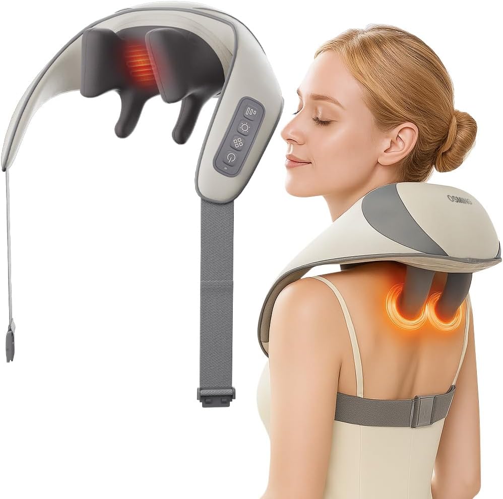 Blancomed Şarjlı Ovmalı Isıtmalı Boyun Masaj Aleti