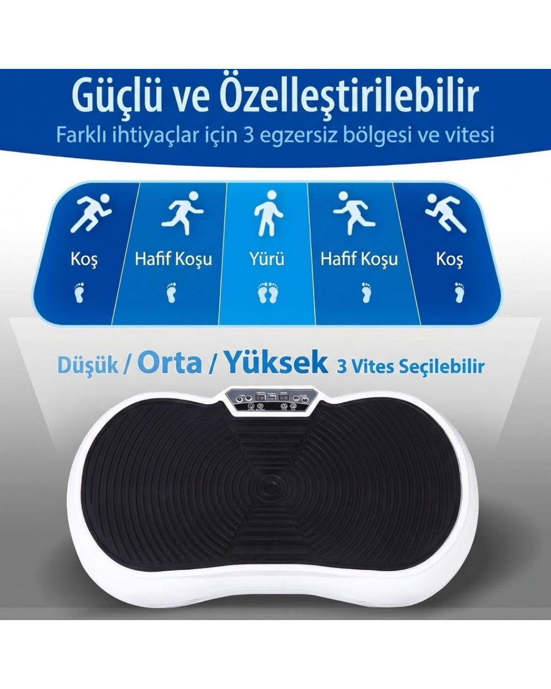 Blancomed Yüksek Titreşimli Programlı Egzersiz Aleti ve Kondisyon Aleti