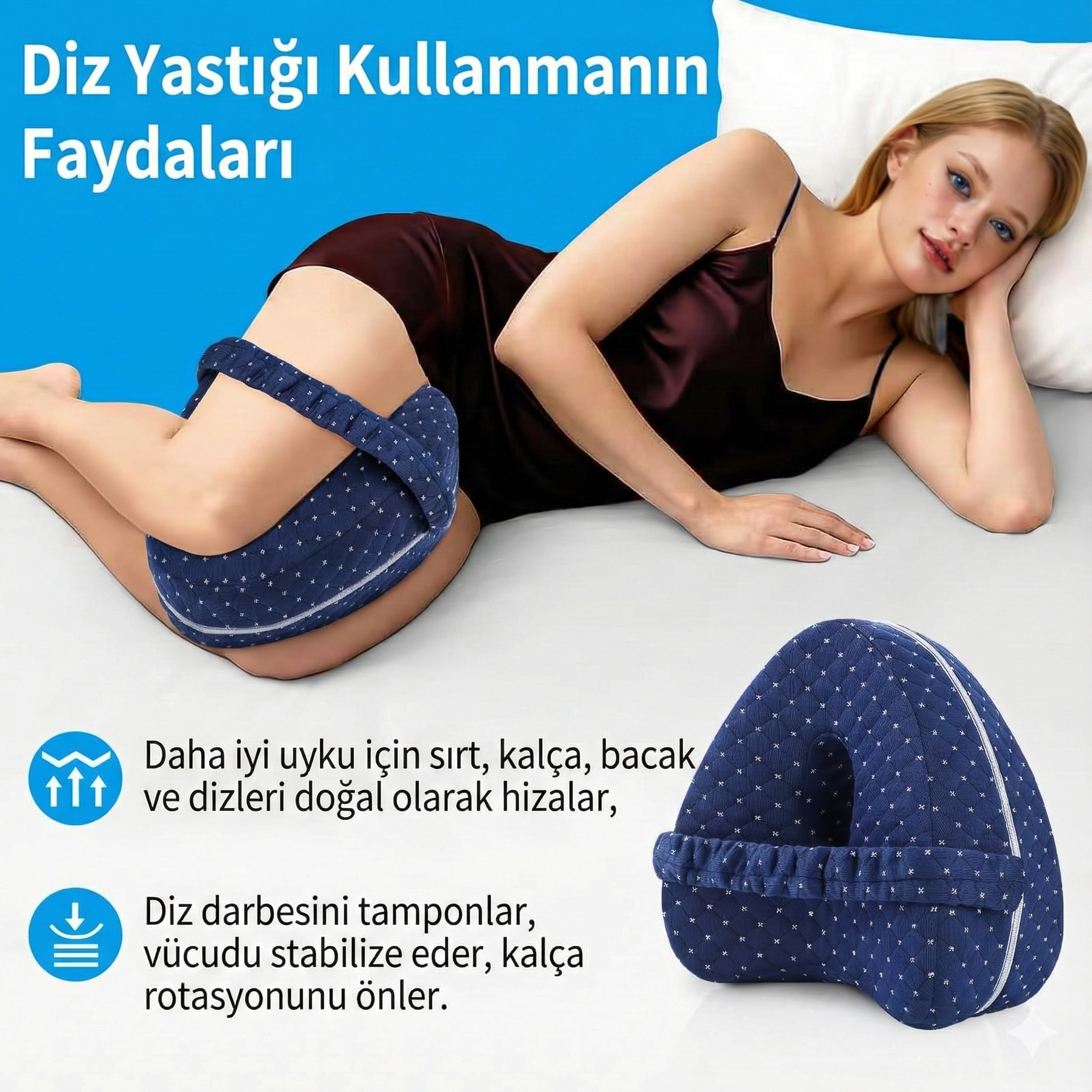 Ortopedik Diz Yastığı