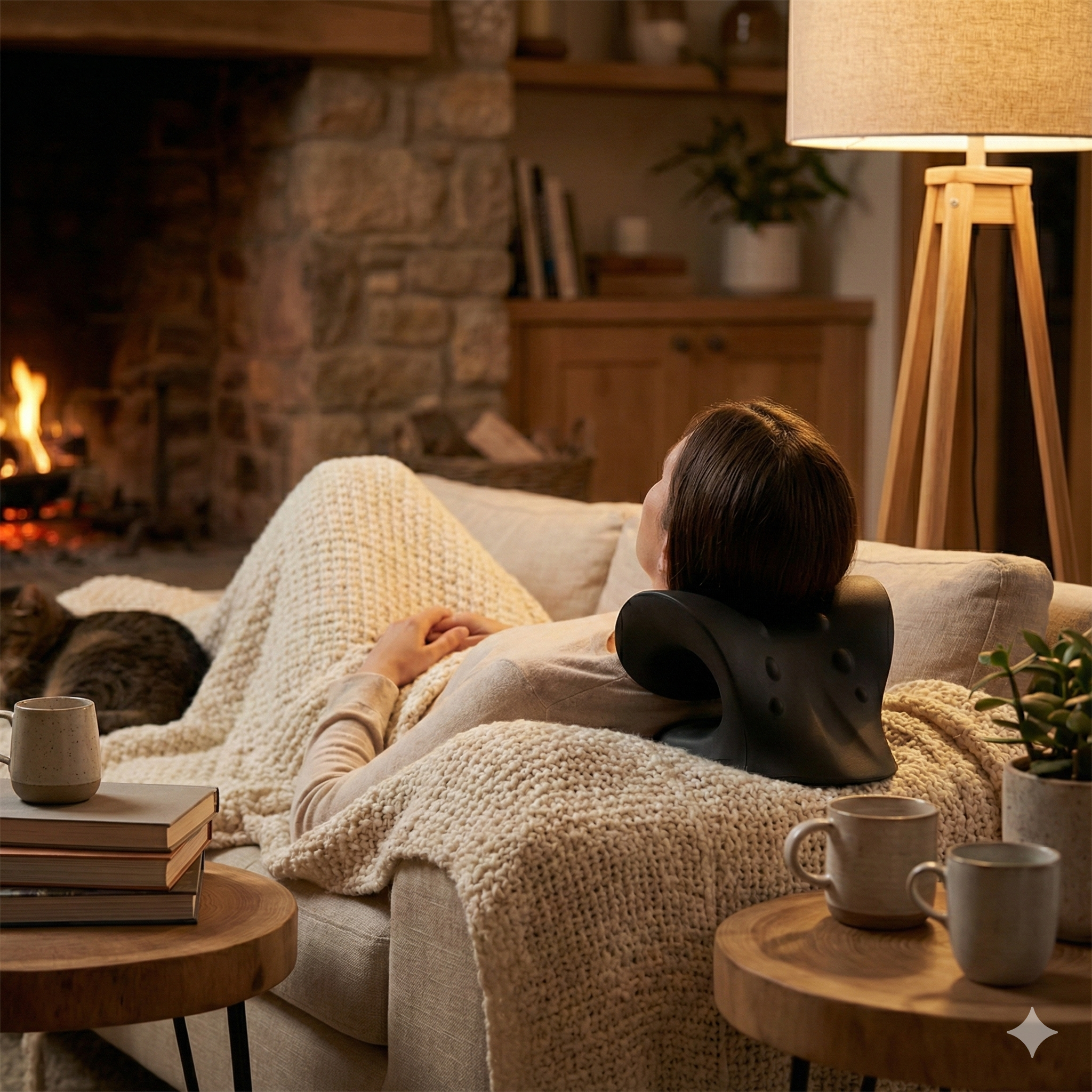 Ortopedik Boyun Masaj ve Destek Aparatı