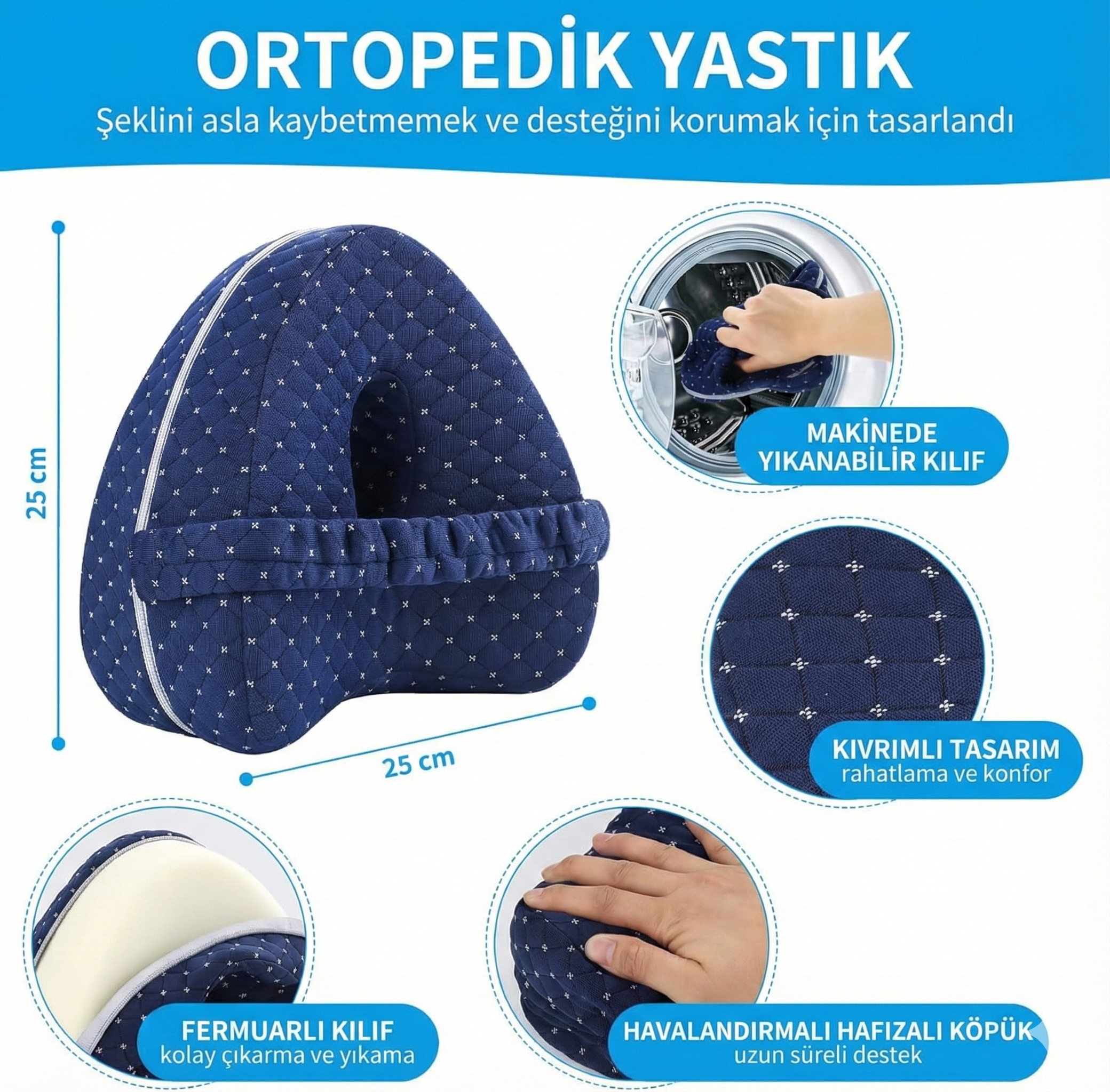 Ortopedik Diz Yastığı
